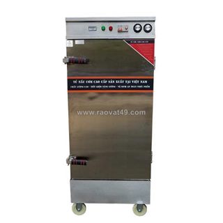 Tủ nấu cơm dùng điện 12 khay - giá tốt