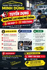 Tuyển lao động phổ thông quận 12