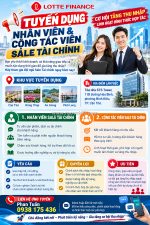 Tuyển nhân viên kinh doanh tài chính kv miền tây