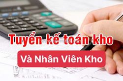 Tuyển nv kho & kế toán kho làm ở hà nội