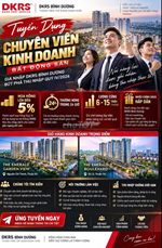 Tuyển nvkd bđs làm ở lái thiêu bình dương