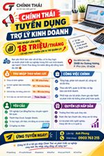 Tuyển trợ lý kinh doanh quận 6