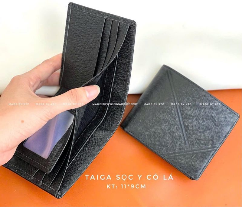 Ví da bò chất lượng xuất khẩu – sản xuất trực tiếp tại xưởng