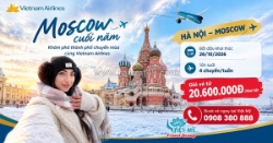 Vietnam airlines khai thác hà nội – moscow từ 26/10/2026
