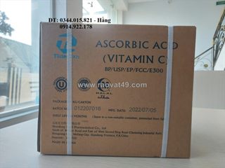 Vitamin c 99, ascorbic acid, nguyên liệu thủy sản, tăng sức đề kháng cho vật nuôi