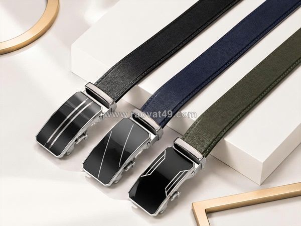 Xưởng dây nịt nam nhận sản xuất theo mẫu có sẵn của khách hàng