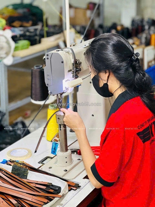 Xưởng gia công dây lưng cho cửa hàng muốn chủ động sản phẩm