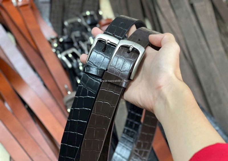 Xưởng gia công thắt lưng theo yêu cầu cho shop thời trang