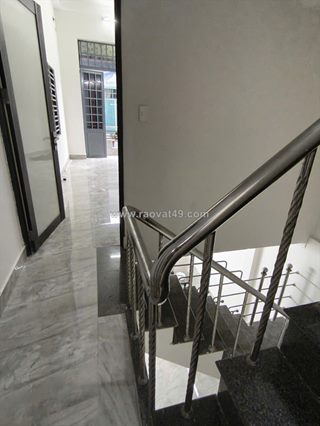 ♥ 3 tầng cứng 2 mặt thoáng, 3pn, kiệt 3m thẳng thông 30m ra đường, khu chợ mới,