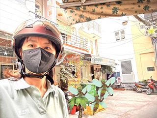 💁🏻‍♀️  bán nhà ngang nở hậu tài lộc- xe hơi đậu cửa- đ.tôn thất thuyết- dt: