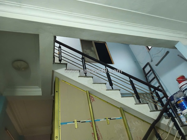 # mt hoàng diệu khu chợ mới, 75.5m2, ngang 4.8m, 2 tầng móng 3 tầng, kinh doanh
