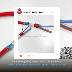 📢 [sẵn kho 3 miền] cáp chống cháy chống nhiễu altek kabel