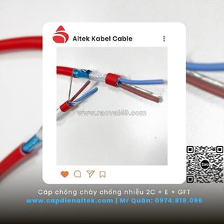 📢 [sẵn kho 3 miền] cáp chống cháy chống nhiễu altek kabel