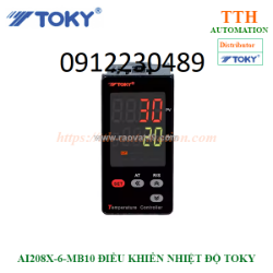 Ai208x-6-mb10 điều khiển nhiệt độ toky rơ le: ac 250v /3a life of rated load>100,000 times