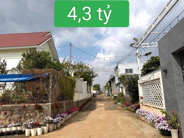 Bán 369m2 đất trần phú liên nghĩa - đức trọng - lâm đồng - giá 4 tỷ 3