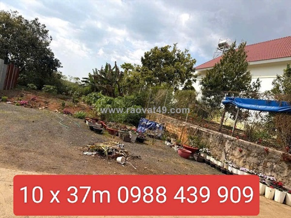 Bán 369m2 đất trần phú liên nghĩa - đức trọng - lâm đồng - giá 4 tỷ 3