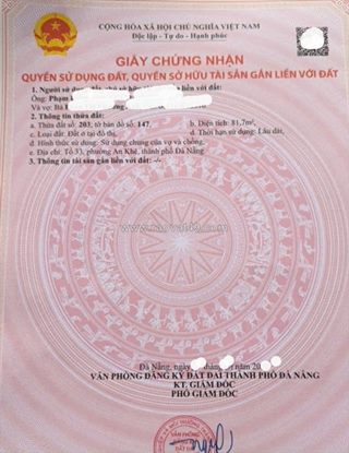 Bán đất đường 5,5m trinh đường - thông lê trọng tấn