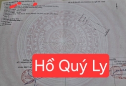 🔴💥bán đất đường hồ quý ly - vị trí kinh doanh - gần chợ
