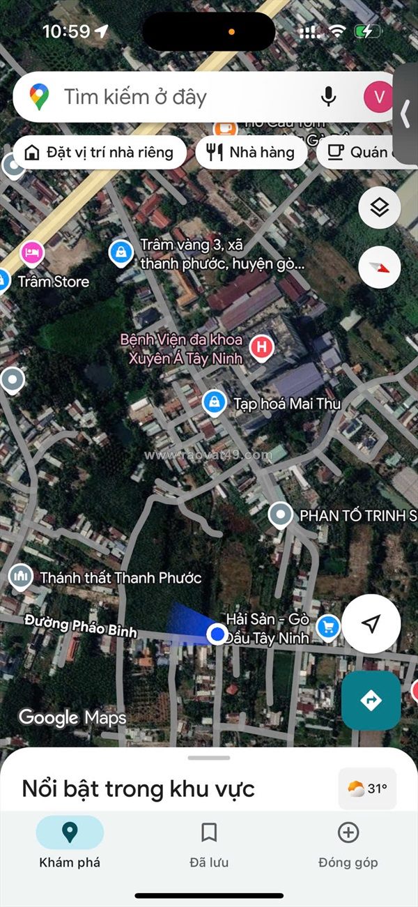Bán đất gần bệnh viện xuyên á tây ninh – giá tốt