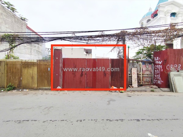 Bán đất mặt đường trực cát - ngã 4 bùi viện - 142m - giá 40 tr/m cực rẻ