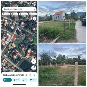 Bán đất mặt tiền 21m giá rẻ duy nhất khu vực ninh hòa