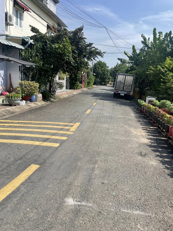 Bán đất mặt tiền 5x21m giá 4,5 tỷ đường đông thạnh 7-1