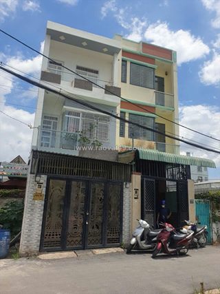 Bán đất tặng nhà 3 lầu + 2 phòng trọ cho thuê 12 triệu/th - ngô chí quốc - bình