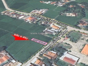 Bán đất thổ cư đường lý tự trọng – p. hòa thắng (ninh hà cũ)