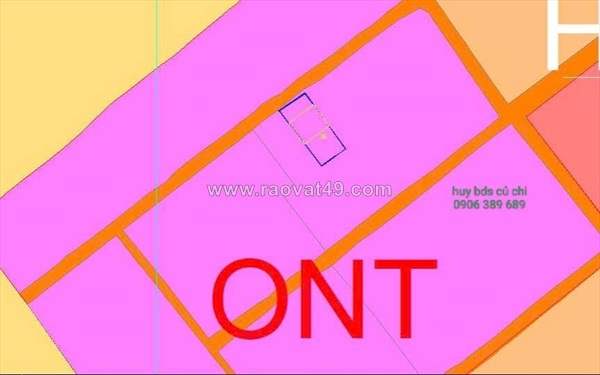 Bán đất xã phạm văn cội .củ chi, diện tích 855m2