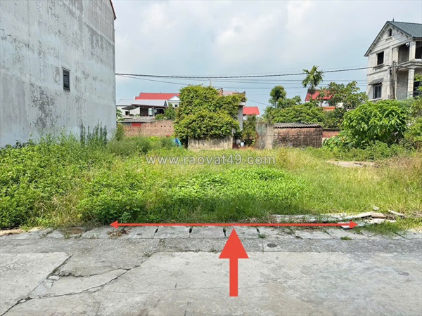 Bán gấp lô đất 53m2 thôn yên ninh, hiền ninh - sóc sơn  2 mặt thoáng - giá chỉ