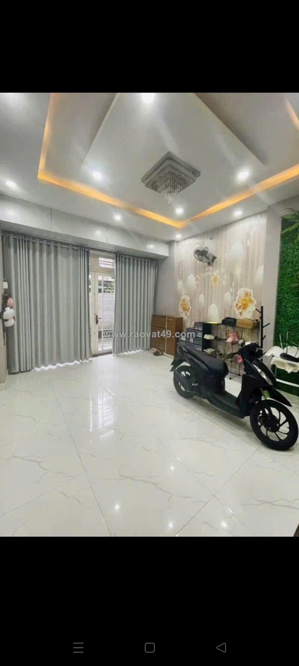 Bán gấp nhà phan huy ích gò vấp 6,4 tỷ, 48m2, 3 tầng, tặng nội thất cơ bản, hẻm