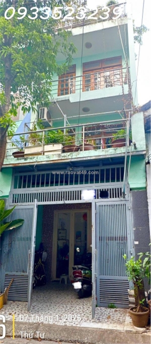 Bán gấp nhà quang trung, ngay emart2 hẻm xe hơi thông 6m khu phân lô đồng bộ