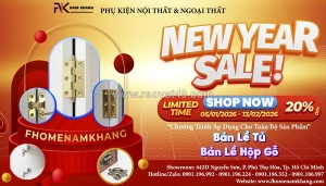 Bản lề tủ, bản lề hộp gỗ - điểm chạm tinh tế cho những món quà