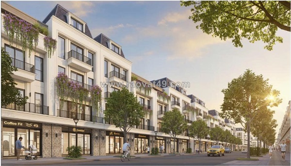 Bán liền kề bích động lakeside - 114m² - đường 22m - giá chỉ từ 65 triệu/m²