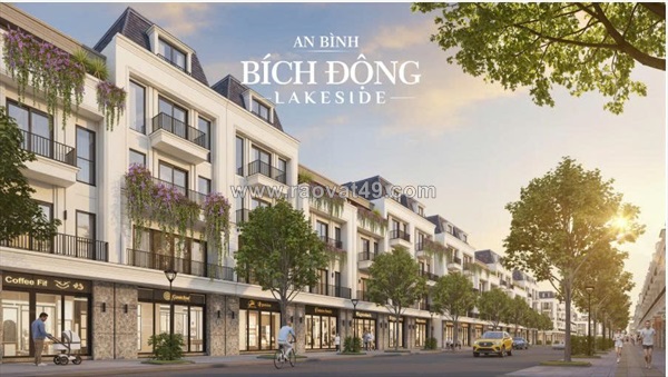 Bán lô bích động lakeside - 90m² – trục 19m – đối diện bãi đỗ xe trung tâm