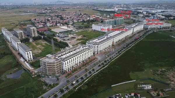 Bán lô đất 3 mặt tiền thuộc khu đô thị yên trung, thụy hòa,  yên phong, bắc ninh
