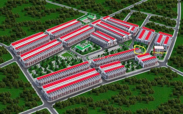 Bán lô đất 3 mặt tiền thuộc khu đô thị yên trung, thụy hòa,  yên phong, bắc ninh