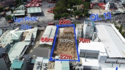 Bán lô đất lớn mặt tiền quốc lộ 13, hiệp bình phước - tp thủ đức, hồ chí minh