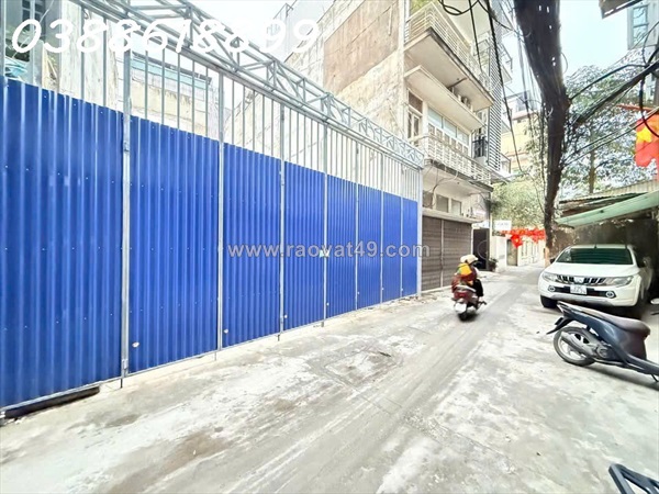 Bán lô đất mặt ngõ ô tô tránh phố thái hà 207m - 15m ra phố - mặt tiền 9m bề