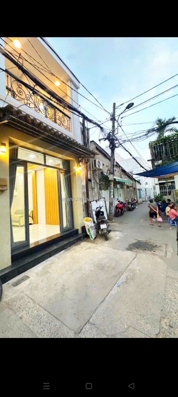 Bán nhà 1/ hẻm xe hơi thông lê đức thọ gò vấp 4,89 tỷ 35m2, 2 tầng, tặng nội