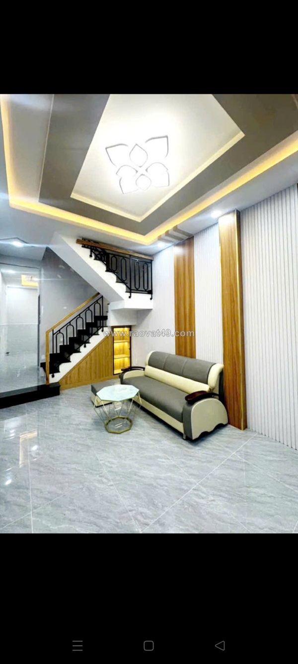 Bán nhà 1/ hẻm xe hơi thông lê đức thọ gò vấp 4,89 tỷ 35m2, 2 tầng, tặng nội