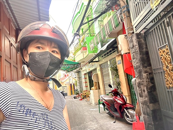 Bán nhà 2 tầng ngang nở hậu 5.5m- đ. doàn văn bơ- lưu thông tôn đản - vĩnh