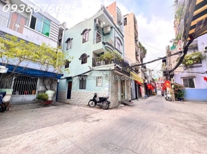 Bán nhà 3 tầng mặt tiền hẻm xe tải đ.hai bà trưng, quận 3 - dt 64m2 - nhà 2 mt