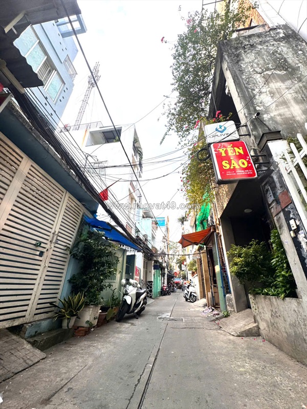 Bán nhà 4 tầng mặt tiền hxh đ.lê thị riêng, p.bên thành, quận 1 - dt 76m2 full