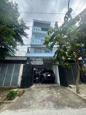 Bán nhà 4 tầng- thang máy ngay metro 2 tham lương , quận 12, tphcm - 2 ô tô –