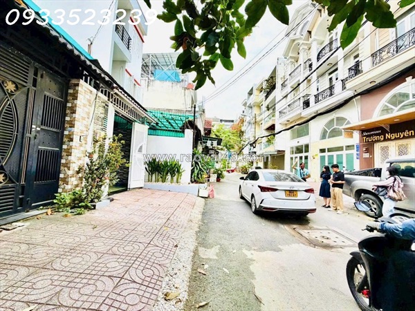 Bán nhà hxh 5m dương quảng hàm, p5, gv. dt: 5x20m cn 100m2 trệt 2 lầu. giá: 9.9
