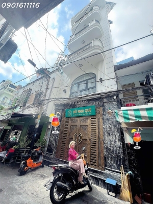 Bán nhà mặt tiền đường số đường vĩnh hội quận 4 - xe hơi đậu cửa ngày đém - dt