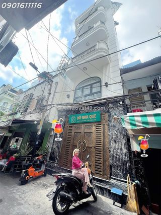 Bán nhà mặt tiền đường số đường vĩnh hội quận 4 - xe hơi đậu cửa ngày đém - dt
