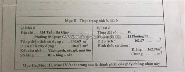 Bán nhà mặt tiền trần bá giao, 6.5m x 25m cn 163m2 - dãy trọ đang cho thuê giá