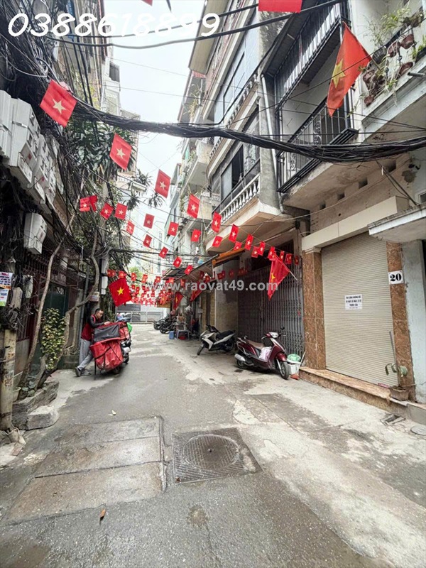 Bán nhà phân lô tt đống đa - dt 71m2, mt 6,4m - ô tô - kd văn phòng